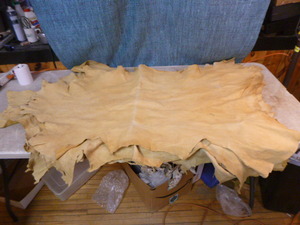 lot 87 image: Genuine Leather Pieces