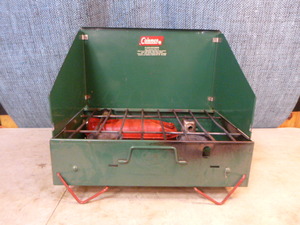 lot 107 image: Coleman 2 Burner Cookstove