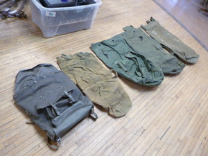 lot 130 image: 4 Military Duffle Bags