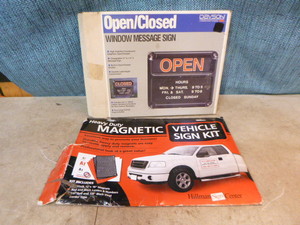 lot 134 image: Message Signs