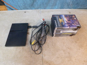 lot 180 image: PlayStation 2 with Games