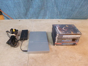 lot 181 image: PlayStation 2 with Games