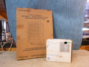 lot 208 image: Gable Vent and Bath Fan