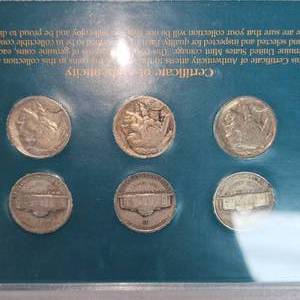 lot 55 image: Buffalo and Jefferson Nickel Mint Mark Collection