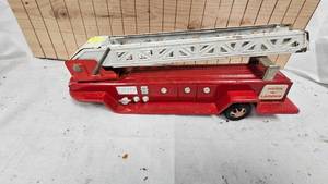 lot 171 image: 1970s-80s Pressed Steel Hook N Ladder Trailer