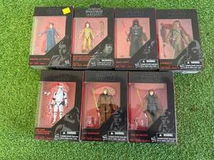 lot 9 image: Star Wars The Black Series Figures