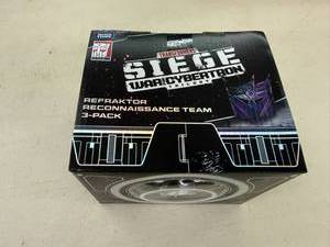 lot 50 image: Transformers Refraktor Reconnaissance Team 3-Pack