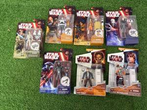 lot 56 image: Star Wars Figures