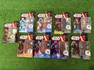 lot 57 image: Star Wars The Force Awakens Figures