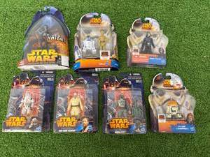 lot 66 image: Star Wars Figures