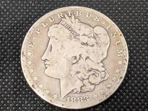 lot 69 image: 1883-S Morgan Silver Dollar