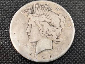 lot 70 image: 1926-S Peace Dollar