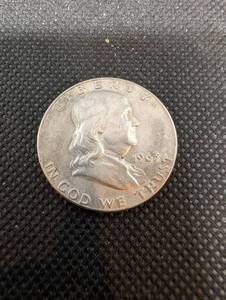 lot 111 image: Franklin Half Dollar 1963 - US 50 Cents, 90% Silver Coin