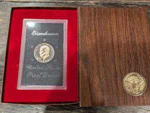 lot 124 image: 1974 Eisenhower Dollar