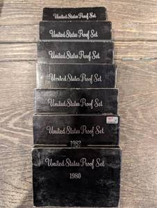 lot 159 image: United States Proof Sets -  (Multi-Year Lot) (lot of 7)