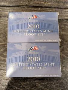 lot 178 image: United States Mint 2010 Proof Set - 2-Pack