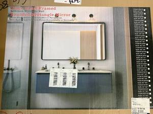 lot 10 image: 40 x 32 LED Bathroom Mirror