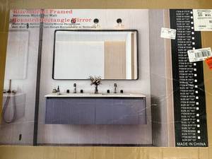 lot 11 image: 48 x 40 LED Bathroom Mirror