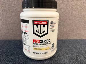 lot 13 image: 2lb Container of Muscle Milk Pro Series Protein Powder