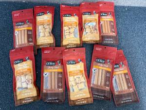 lot 56 image: 10 Packs Of Ol Roy Dog Treats And Chews