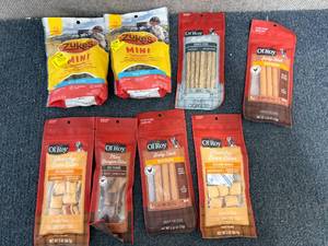 lot 61 image: 8 Packs Of Ol Roy Dog Treats And Chews