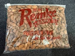 lot 222 image: 2Lb Bag Of Roasted Almonds