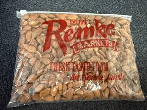 lot 224 image: 2Lb Bag Of Roasted Almonds