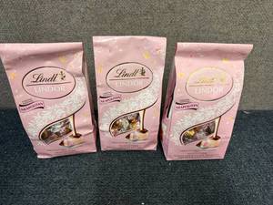 lot 248 image: 3 Bags Of Lindt Neapolitan Chocolates