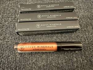lot 95 image: 4 Savvy Minerals Lip Gloss Sticks - Journey