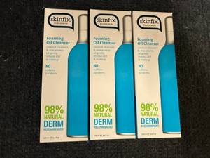 lot 53 image: 3 Bottles Of Skinfix Oil Cleanser