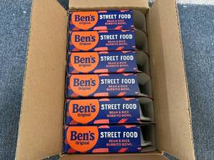 lot 136 image: 6 Pack Of Uncle Bens Burrito Bowls