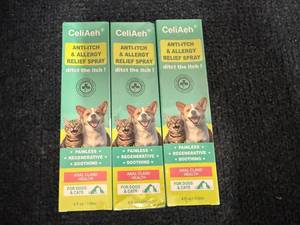 lot 73 image: 3 Packs Of Anti-ItchAllergy Relief Pet Spray