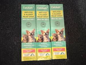 lot 74 image: 3 Packs Of Anti-ItchAllergy Relief Pet Spray