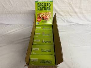 lot 173 image: 6 Back to Nature Multigrain Flatbread Crackers