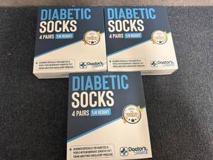 lot 39 image: 3 X 4Ct Pack Of Diabetic Socks