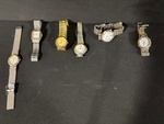 Assorted Wristwatches - 9-Piece Metal Bracelet Lot
