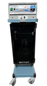 lot 17 image: MSRP $8000 LEEP System 1000 Integrated Mobile Surgical Smoke Plume Evacuator by CooperSurgical. Mobile smoke evacuation system designed for LEEP &amp electrosurgical procedures. Includes cart and control unit Works Great