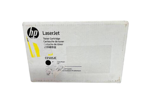 lot 55 image: NEW HP CE505JC LaserJet Toner Cartridge - Black