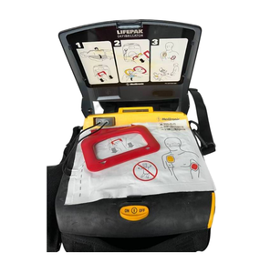 lot 52 image: MSRP $2500 Physio Control LIFEPAK CR Plus AED Emergency Defibrillator WBattery &amp Pads -Fully Automatic AHA Voice &amp Graphic Prompts - Works Great Guaranteed However Pads &amp Battery Are Expired &amp Should Be Replaced Soon
