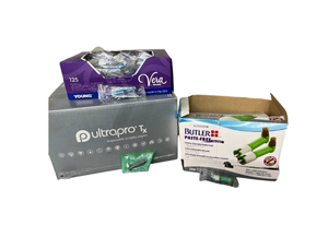 lot 54 image: Lot of Mixed Brand NEW Disposable Prophy Angles (Vera Young, Ultradent, Sunstar)