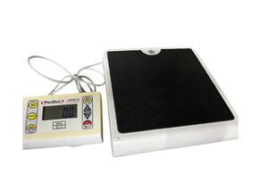 lot 75 image: Detecto PD100 ProDoc Digital Low-Profile Medical Physician Scale - Stable Base, Body Mass Index Calculation, High LCD Display - Great Working Condition