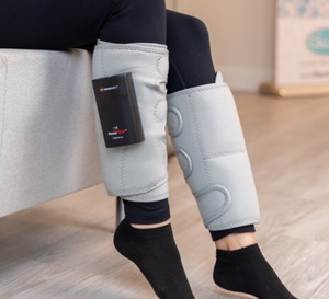 lot 9 image: MSRP $1200 ManaMed PF0001 PlasmaFlow DVT Compression System - Easy-To-Use Sequential Compression, Promotes Circulation, Long-Lasting Rechargeable Battery - Like New Condition