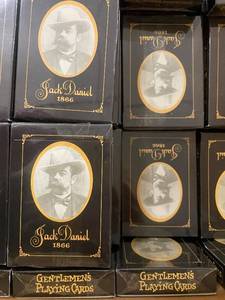 lot 60 image: Lot of 129 Jack Daniels 1866 Gentlemens Playing Cards Decks