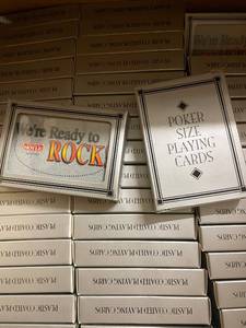 lot 62 image: 120 Decks of Hoyle Poker Size Playing Cards - Wrapped Decks