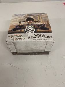 lot 81 image: 6 Cases of Korra Water Element Blue Raspberry Candy Tins�
