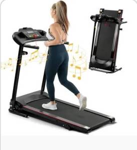 lot 82 image: Umay Fitness Folding Treadmill with Digital Display
