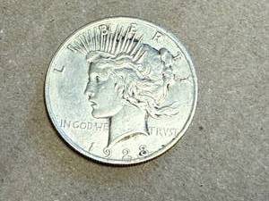 lot 5 image: 1923 Peace Dollar