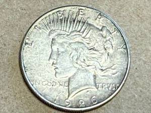 lot 6 image: 1926 S Peace Dollar