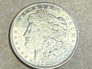 lot 30 image: 1921 Morgan Dollar