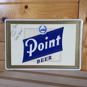 lot 128 image: Metal Sign � Gabe Hopkins � Point Beer